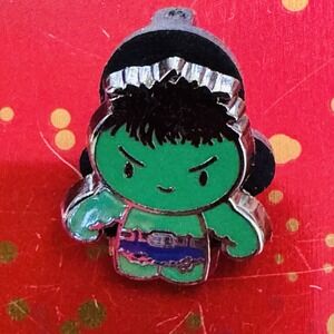 Disney Universal Studios Marvel The Avengers The Hulk Chibi Pin Tiny Mini Cutie